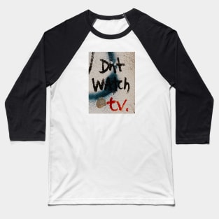 Watch TV Baseball T-Shirt